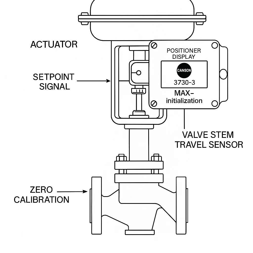 کالیبراسیون کنترل ولو سامسون