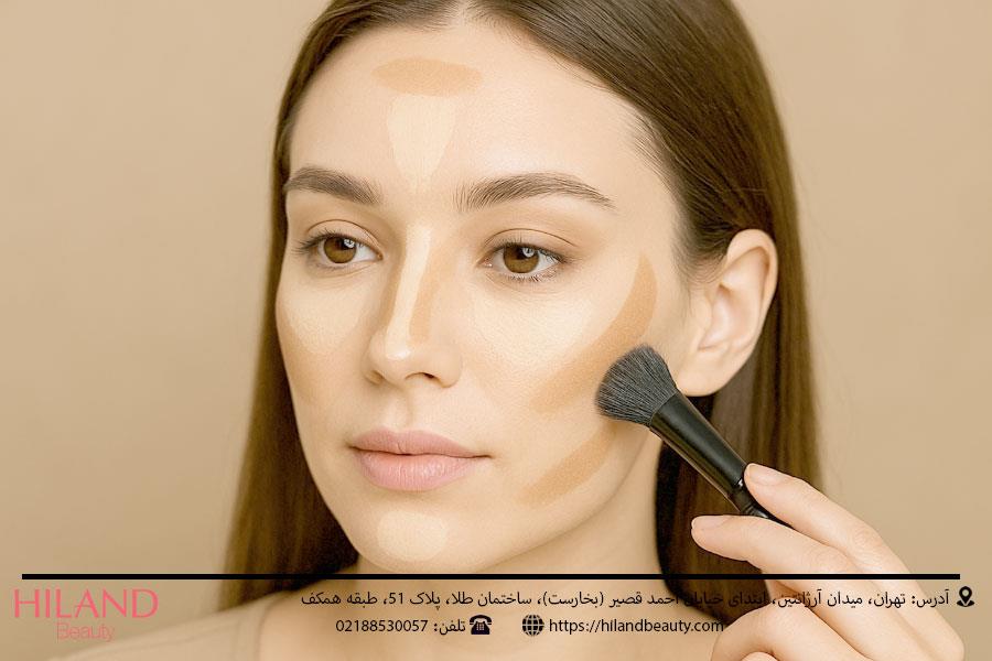 کانتورینگ؛ از تکنیک های پرطرفدار برای پرتر شدن صورت