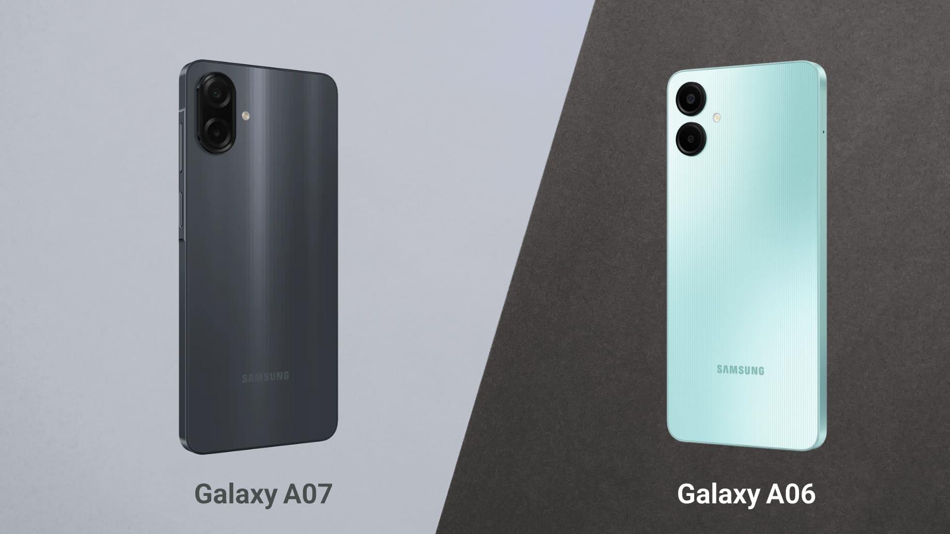 گلکسی A06 یا Galaxy A07