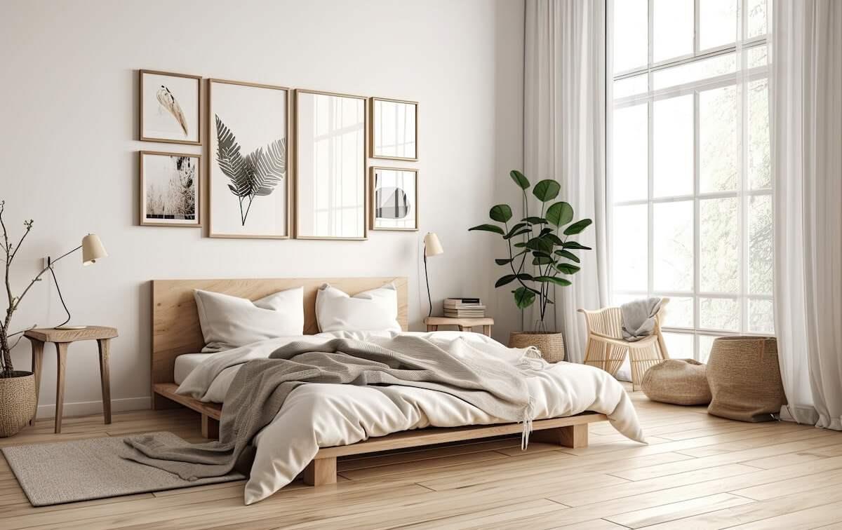 رنگ مناسب تخت دو نفره