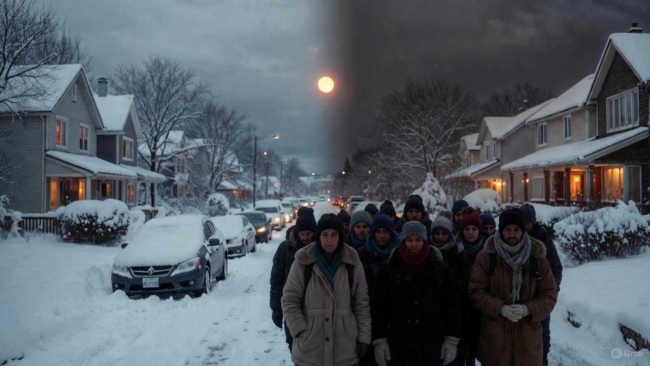 زمستان‌های کانادا طولانی و سرد است در شهرهایی مانند ادمونتون یا وینیپگ دما تا منفی ۳۰ یا ۴۰ درجه هم می‌رسد