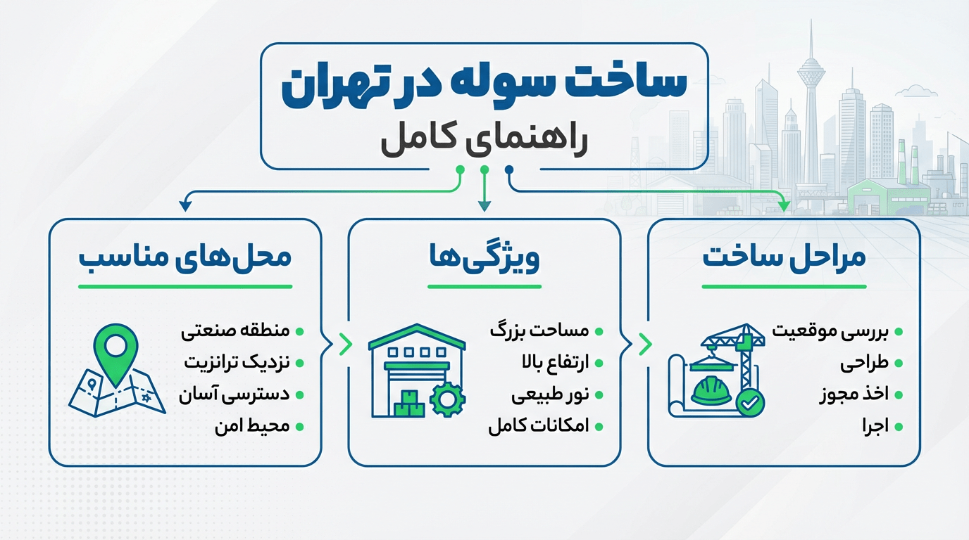 ساخت سوله در تهران چرا صنایع پایتخت به این سازه روی آورده اند