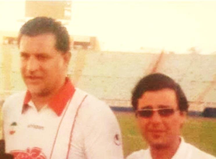 ناصر غلامی هوجقان و علی دایی