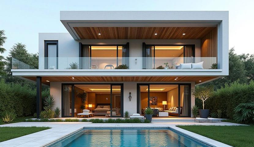 انتخاب سبک طراحی مناسب برای ویلای لوکس