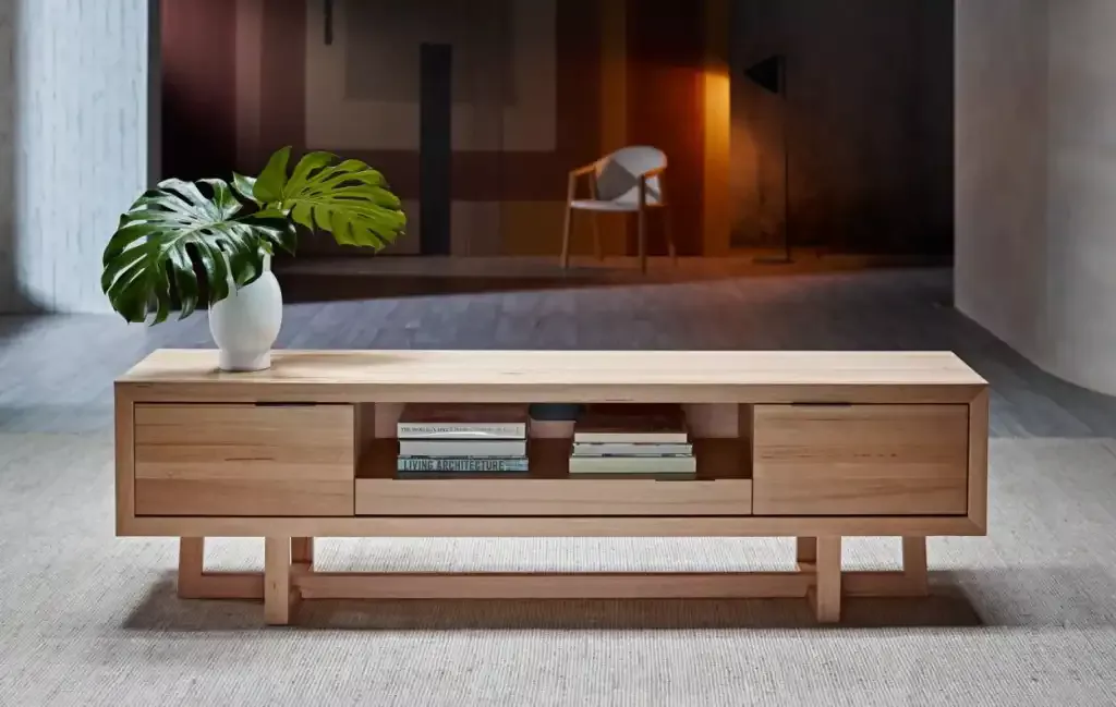 انواع میز تلویزیون زمینی