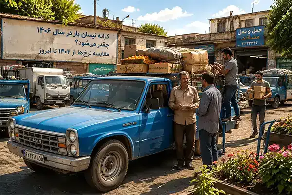 حمل بار با نیسان