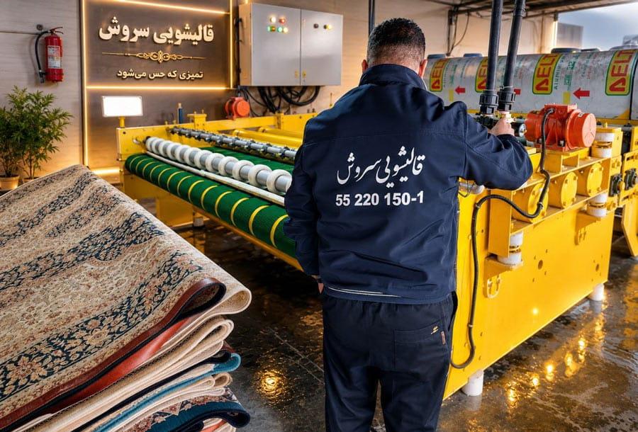 اعتماد و قالیشویی سروش- یکبار امتحان کنید