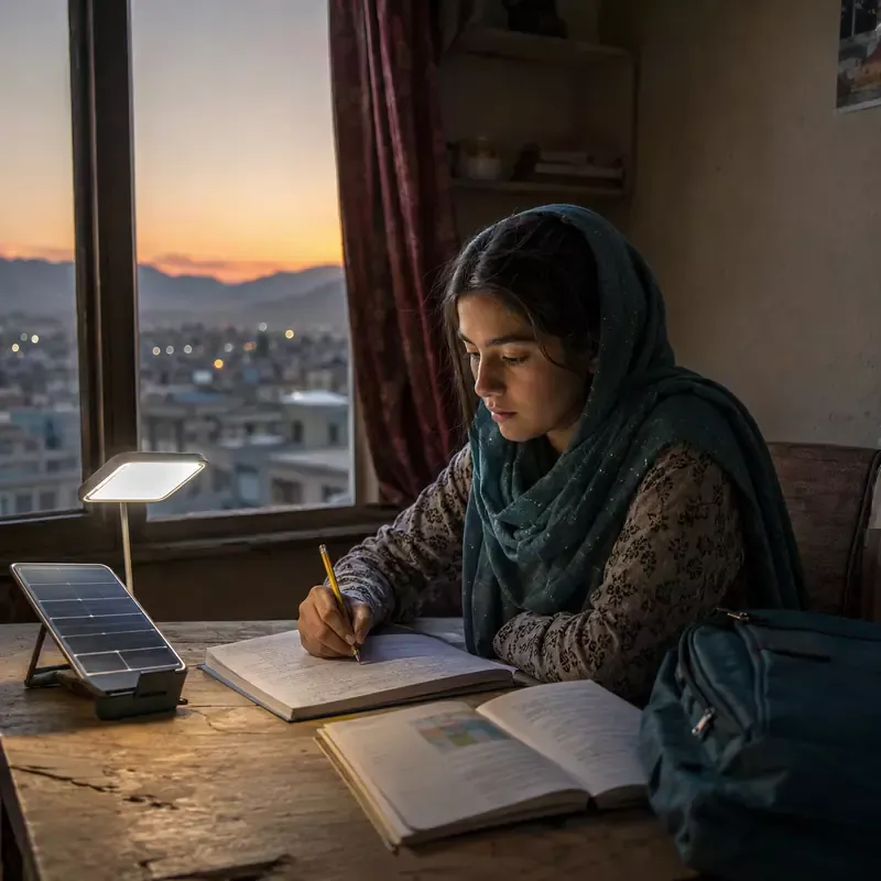 آموزش پنهانی دختران افغانستان