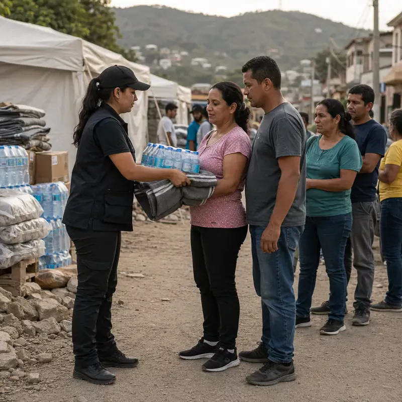 Colombia earthquake rescue operations