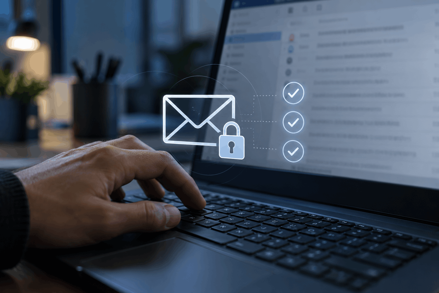 امنیت و احراز هویت پیام های ایمیل سازمانی
