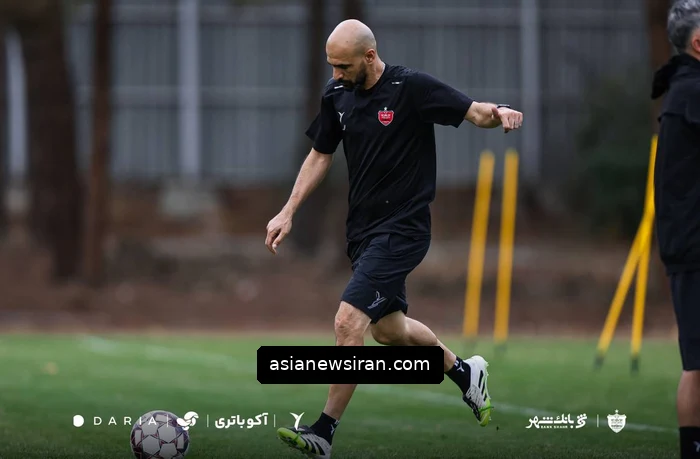 تمرین پرسپولیس در ۱۶ مهر ۱۴۰۵؛ عکس باشگاه پرسپولیس