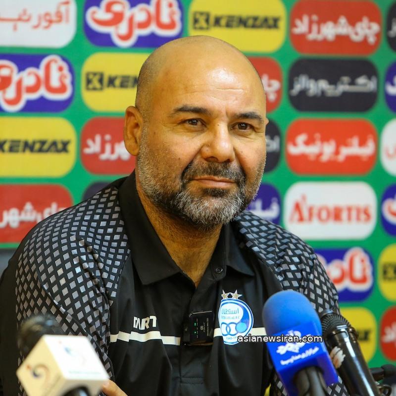 سهراب بختیاری‌زاده در نشست خبری پیش از دیدار استقلال و گل‌گهر