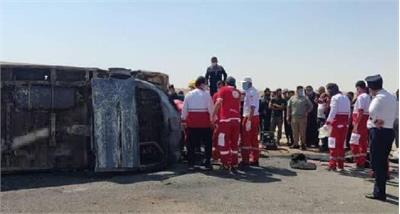 تصادف مرگبار زائران ایرانی در عراق