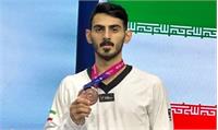 پایان کار تکواندو ایران با مدال برنز امیرسینا بختیاری در قهرمانی جهان