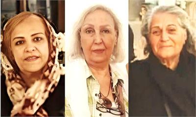 آزادی نسرین جوادی، کبری بیگی، زهرا بنکدار تهرانی و مولود صفایی