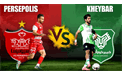 نتیجه بازی پرسپولیس خیبر خرم آباد