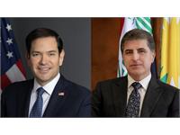 President Nechirvan Barzani receives a letter from the US Secretary of State