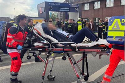 حمله با چاقو در قلب هامبورگ