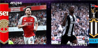 ساعت بازی آرسنال نیوکاسل