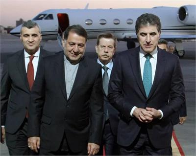 سفر رسمی نیچیروان بارزانی به تهران