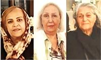 آزادی نسرین جوادی، کبری بیگی، زهرا بنکدار تهرانی و مولود صفایی