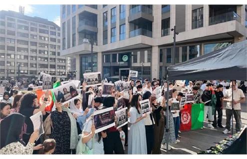 فعالان حقوق بشر و افغان‌های مقیم لوکزامبورگ خواستار حمایت جدی جامعه جهانی از زنان افغان شدند فریاد افغان‌های لوکزامبورگ در
