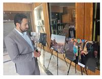 تصاویر ماندگار دفاع مقدس در نخستین نمایشگاه عکاسان خبری یزد به نمایش درآمد