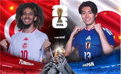 نتیجه بازی تونس و ژاپن: گروه F جام جهانی 2026