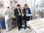 طرح پایش وزن نان و چانه نان در استان  و برخورد با کم فروشی