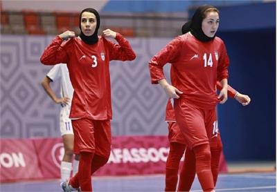 صعود تیم ملی فوتسال زنان ایران به نیمه‌نهایی