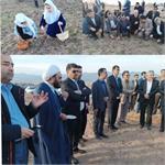 جشنواره برداشت زعفران در شهرستان بهاباد