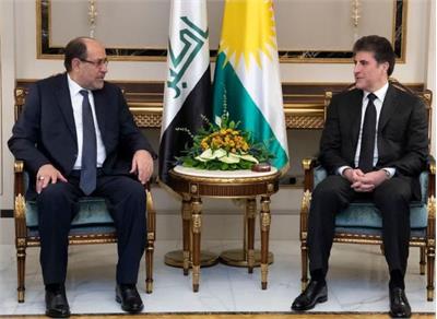 حمایت «نیچیروان بارزانی» از نامزدی «نوری المالکی» برای نخست وزیری عراق