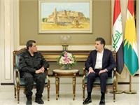 نیچیروان بارزانی و مظلوم عبدی وضعیت سوریه و تهدید و ظهور دوباره داعش را بررسی کردند