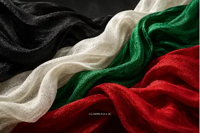 چرا پرچم کشورهای عربی شبیه هم است؟! معنای سیاه، سفید، سبز و قرمز