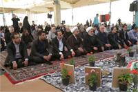 تجدید پیمان مدیرعامل شرکت توزیع نیروی برق استان یزد با آرمان های شهدای انقلاب