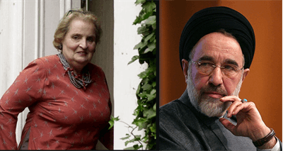 ​روایت ابطحی از ماجرای مخفی شدن خاتمی برای طفره از دیدار با آلبرایت