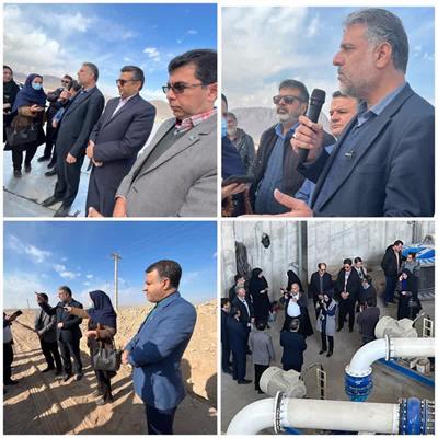 تور خبری با عنوان " کاروان راویان آب" در یزد برگزار شد