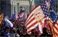 ترامپ با بالگرد به دیدار هوادارانش رفت