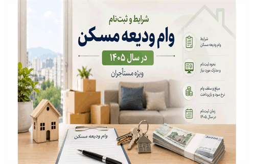 وام اجاره شرایط و ثبت‌نام وام ودیعه مسکن در سال ۱۴۰۵