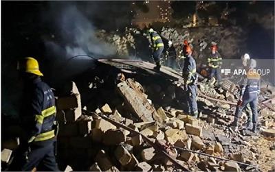 انفجار شدید در باکو