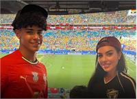 ​جورجینا در میامی؛ حمایت از رونالدو در جام جهانی