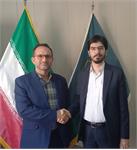 دیدار دبیر بیانیه گام دوم انقلاب اسلامی یزد با مدیر مرکز اسناد و کتابخانه ملی استان