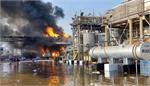 انفجار هولناک در پالایش نفت بندرعباس