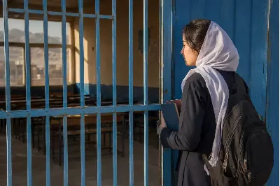 افغانستان و ۲.۴ میلیون دختر پشت درهای بسته؛ پنج سالی که آینده یک نسل را بلعید!