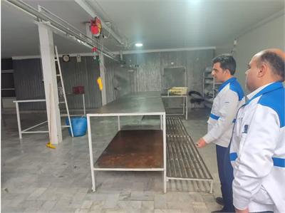 پلمب کارگاه بسته بندی غیر مجاز گوشت قرمز در شهرستان یزد