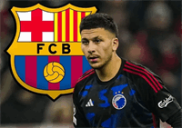 ساعت بازی بارسلونا کپنهاگن دانمارک