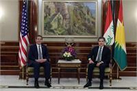 دیدار نیچیروان بارزانی و مایکل ریگاس معاون وزیر خارجه آمریکا در اربیل