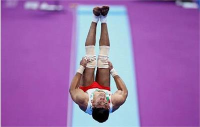 طلای آسیایی بی‌سابقه ژیمناستیک ایران با دو پرش تماشایی