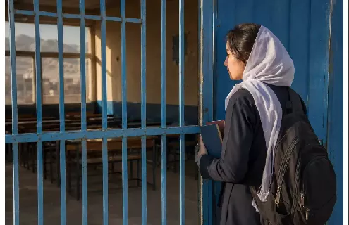 گزارش تازه یونسکو از بزرگ‌ترین محرومیت آموزشی دختران در جهان افغانستان و ۲.۴ میلیون دختر پشت درهای بسته؛ پنج سالی که آینده یک