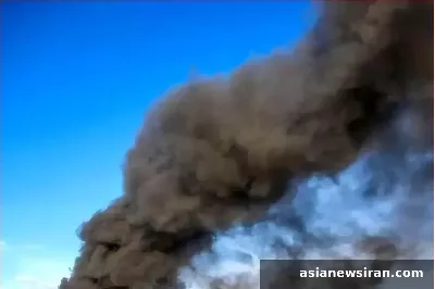 آتش‌سوزی ساختمان در حال ساخت در محله نیلوفر تهران؛ حریق مهار شد